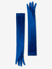 Velvet Gloves Colbalt Blue